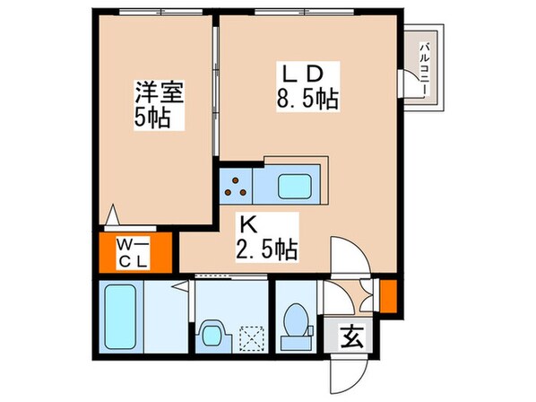 Damierの物件間取画像